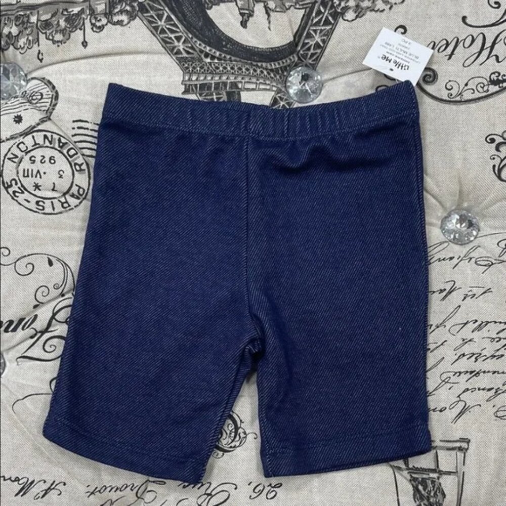 Little Me Baby Girls Toddler Denim Shorts